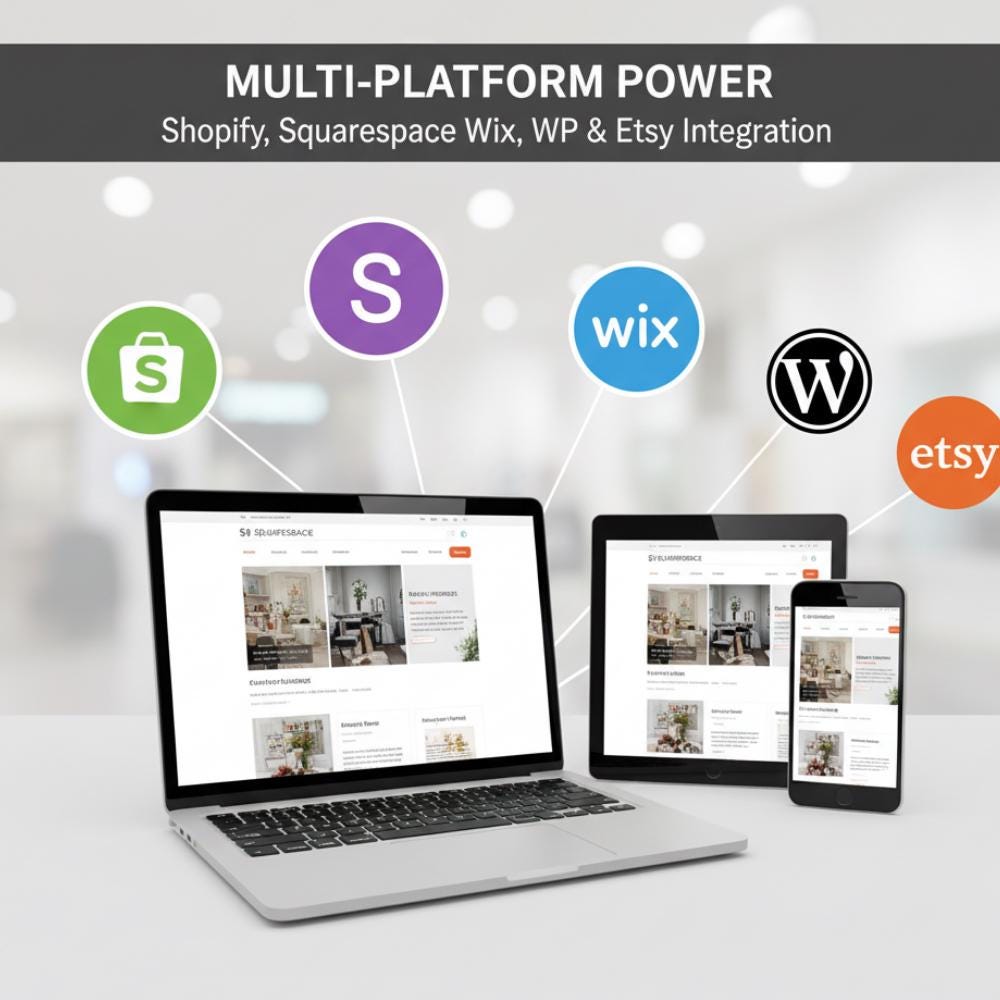 Professional Boutique Website Setup Service | Sales-Ready Store | Shopify, Squarespace, Wix, Wordpress